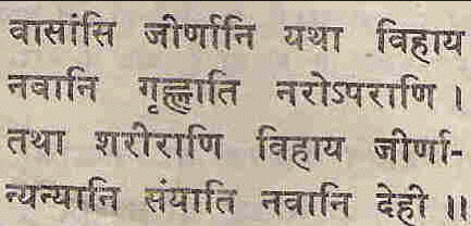 Sanskrit text