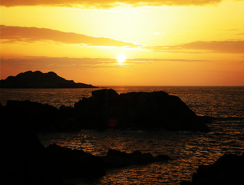 Iona sunset