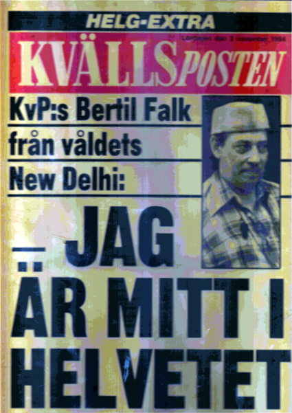 Kvällposten headline